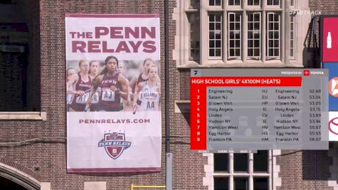 High School Girls' 4x100m Relay, Prelims 16
