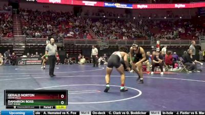 3A-160 lbs Quarterfinal - Damarion Ross, Fort Dodge vs Gerald Norton, Cedar Falls