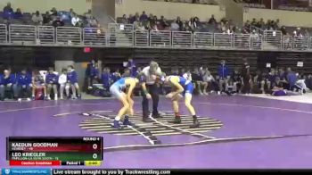 113 lbs Round 4 (8 Team) - Kaedun Goodman, Kearney vs Leo Kriegler, Papillion-La Vista South