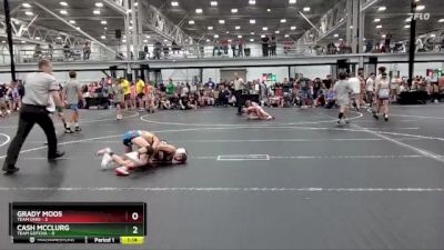 76 lbs Round 1 (6 Team) - Cash McClurg, Team Gotcha vs Grady Moos, Team Ohio