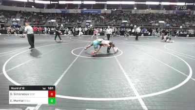 174 lbs Round Of 16 - Braeden Simoneaux, Rebel Wrestling Club vs Ethan Montiel, Rogue Warrior Wrestling