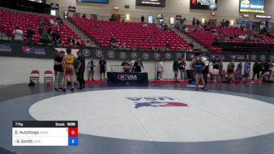 77 kg Cons 8 #2 - Dante Hutchings, Pomona Elite (PWCC) vs Benjamin Smith, Lancaster Alliance Wrestling Club (LAW)