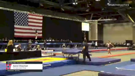 Aaron Sheyman - Double Mini Trampoline, Tornado Sport Club - 2021 USA Gymnastics Championships