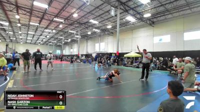 45-49 lbs Round 3 - Nash Garzon, 951 Wrestling Club vs Noah Johnston, Peterson Grapplers