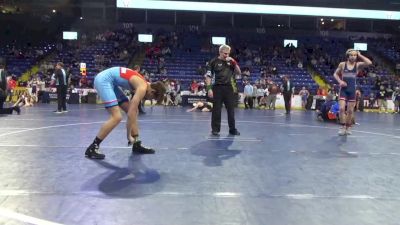 124 lbs Final - Owen Clark, Palmyra vs Kamdyn Borrero, Millcreek