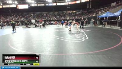 114G Cons. Round 5 - Brooklyn Lanningham, Columbia Girls vs Kyra Cobb, Timberline Girls