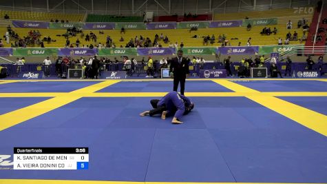 KATE SANTIAGO DE MENEZES SILVA vs ALINE VIEIRA DONINI COSTA 2024 Brasileiro Jiu-Jitsu IBJJF