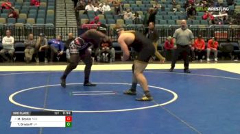 285 lbs 3rd place - Michael Boykin, NC State vs Tate Orndorff, UN-Utah Valley