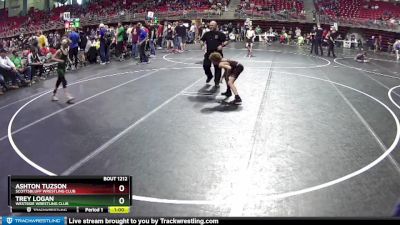 75 lbs Cons. Semi - Ashton Tuzson, Scottsbluff Wrestling Club vs Trey Logan, Westside Wrestling Club