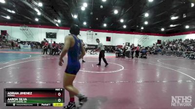 113 lbs Semifinal - Adrian Jimenez, Marina vs Aaron Silva, Calvary Chapel SA