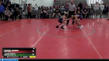 65 lbs Round 3 (8 Team) - Jaxon Holtz, Team 922 (OH-PA) vs Xander Webber, Beast Mode