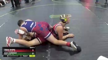 112 lbs Semis & 1st Wrestleback (8 Team) - Trent Byers, Team Iowa Blue vs Dom Marengo, Steel Valley