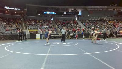 170 lbs Champ. Round 1 - Delaney Ruhlman, Bloomington South vs Ayden Waggoner, Madison Consolidated