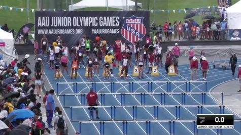 Youth Women's 100m Hurdles Championship, Semi-Finals 12 - Age 17-18