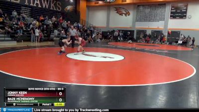 BN-5 lbs Cons. Round 1 - Jonny Keen, Marion Wolves vs Baze Mcmenomy, McDominate Training Center