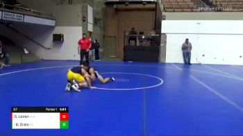 57 lbs Round 2 - Barron Orais, Palomino Academy vs Darius LeVan, Pacific Edge Wrestling