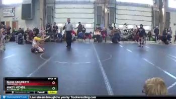80 lbs Round 5 (8 Team) - Mikey McNeil, All American vs Isaac Cicchetti, Team Smash