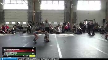 72 lbs Round 2 (8 Team) - Nathan Schuman, Mat Assassins vs Ayden Bryson, NCWAY Crusaders