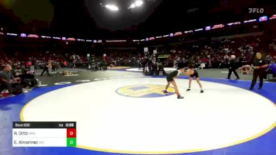 106 lbs Consi Of 16 #2 - Ricardo Ortiz, Imperial (SD) vs Elijah Almarinez, Vacaville (SJ)