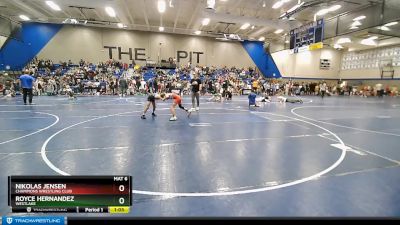 79 lbs Semifinal - Royce Hernandez, Westlake vs Nikolas Jensen, Champions Wrestling Club