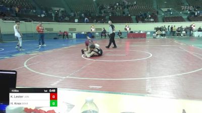 113 lbs Consolation - Kyler Lester, Lions Wrestling Academy vs Hunter Knox, Broken Arrow