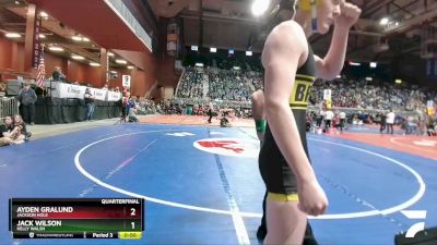 4A-145 lbs Quarterfinal - Dawson Goss, Sheridan vs Joseph Naef, Star Valley