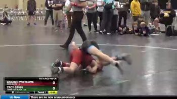 80 lbs Finals (2 Team) - Lincoln Whitcome, Iowa Black vs Troy Ervin, Tennessee Black