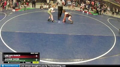 Quarterfinal - Jazmine Mayer, Fallon Outlaws Wrestling Club vs Line Nau Rarick, WESTLAKE