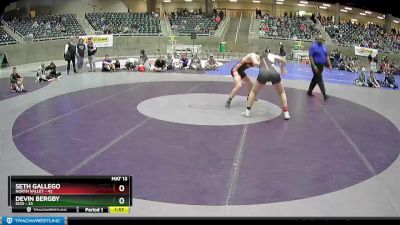 197 lbs Round 2 (4 Team) - Devin Bergby, Scio vs Seth Gallego, North Valley