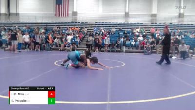 135 lbs Champ. Round 2 - Donavon Allen, Marist vs Eli Penquite, Carmel USA