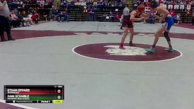 1 - 144 lbs Semifinal - Ivan Schaible, Mathews High School vs Ethan Eppard, Riverheads