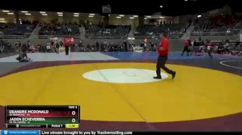 182 lbs Round 1 (4 Team) - Jaden Echeverria, 5A Hillsboro vs Deandre McDonald, 5A Redmond