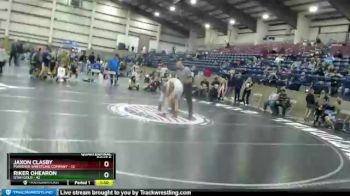 100 lbs Quarters & Wb (16 Team) - Joseph Whitford, Utah Gold vs Caleb Gregg, Punisher Wrestling Company