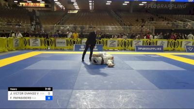 JOÃO VICTOR OVANDO VIERA vs FRANCISCO PAPASIDERO 2022 Pan Jiu Jitsu IBJJF Championship