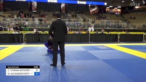CODY THOMAS RUTHERFORD vs MAXWELL ALEXANDER MCFIELD 2024 Pan Jiu Jitsu IBJJF Championship