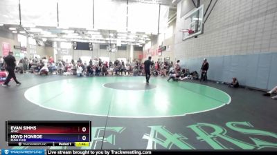 126 lbs Cons. Round 2 - Noyd Monroe, Kuna Klub vs Evan Simms, AFWC