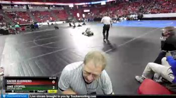D1-132 lbs Champ. Round 1 - Xavier Guerrero, Waukesha West vs Jake Stoffel, Appleton North