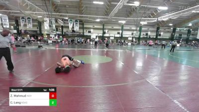 150 lbs Consi Of 16 #2 - Zarif Mahmud, Independence HS vs Cadrius Lang, North Stafford High School