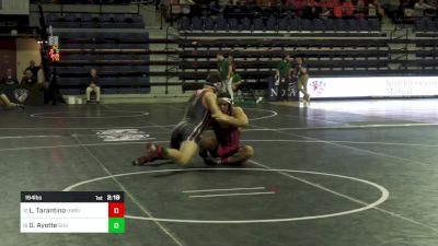 184 lbs Consi Of 8 #1 - Leo Tarantino, Harvard vs Owen Ayotte, Sacred Heart