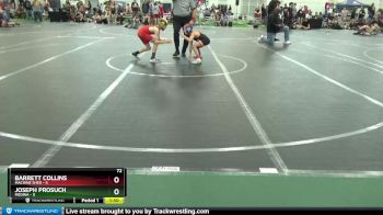 72 lbs Finals (2 Team) - Barrett Collins, Machine Shed vs Joseph Prosuch, Medina