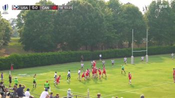 USA U20 vs Canada U20 Rugby Highlights