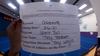 Spirit Too - Tiny Treasures [L1 Tiny - Novice - Restrictions] 2021 Spirit Festival Virtual Nationals