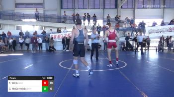 165lbs, Evan Wick, Wisconsin vs Cael McCormick, Army