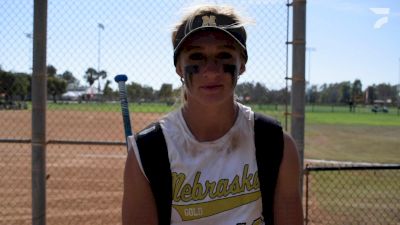 Jordyn Bahl, Nebraska Gold vs Tampa Mustangs TJ Recap At 2021 PGF 18U