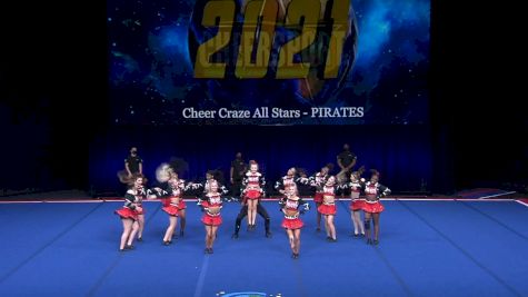 Cheer Craze All Stars - Pirates [2021 L6 Senior XSmall Coed Semis] 2021 The Cheerleading Worlds