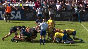 Argentina XV Struggles In The Scrum