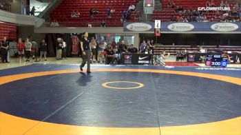 57 lbs Rr Rnd 1 - Arian Carpio, Sunkist Kids Wrestling Club vs Jenna Burkert, Army (WCAP)