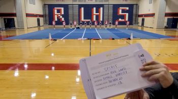 Red Land High School [Small Varsity] 2020 UCA Allegheny Virtual Regional