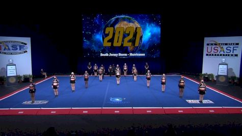 South Jersey Storm - Hurricanes [2021 L6 International Open Coed Non Tumbling Semis] 2021 The Cheerleading Worlds
