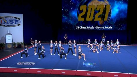 US Cheer Rebels - Revive Rebels [2021 L6 International Open Coed Non Tumbling Semis] 2021 The Cheerleading Worlds